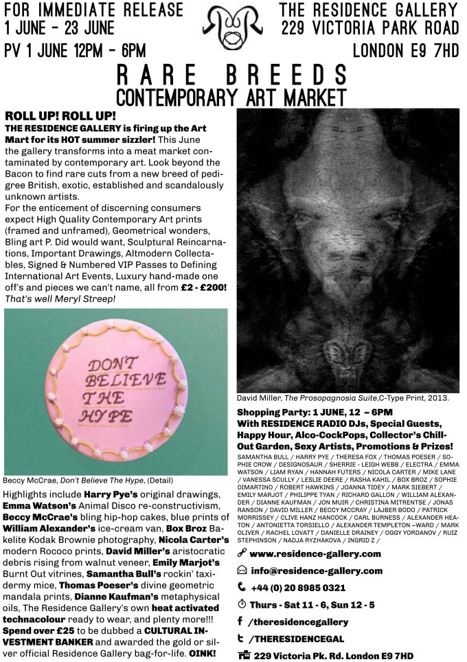 Mould Scapes at the Residence gallery Contemporary Art Market