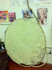 dream catcher (silk paper)