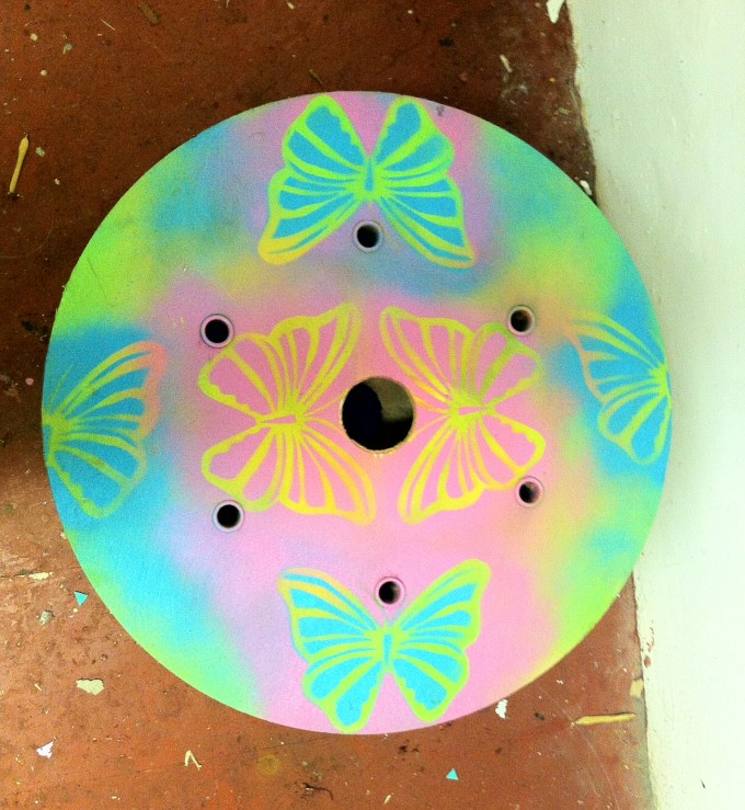 Stenciling Today!