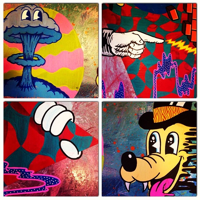 Instagram media finch_arts - Little collage of sections #illustration #cartoon #art #graffiti #canvas #artist #streetart #instaart #instagraff #painting #finchart